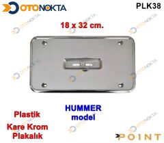 PLAKALIK ALTLIGI HUMMER INCE KROM  KARE SIK