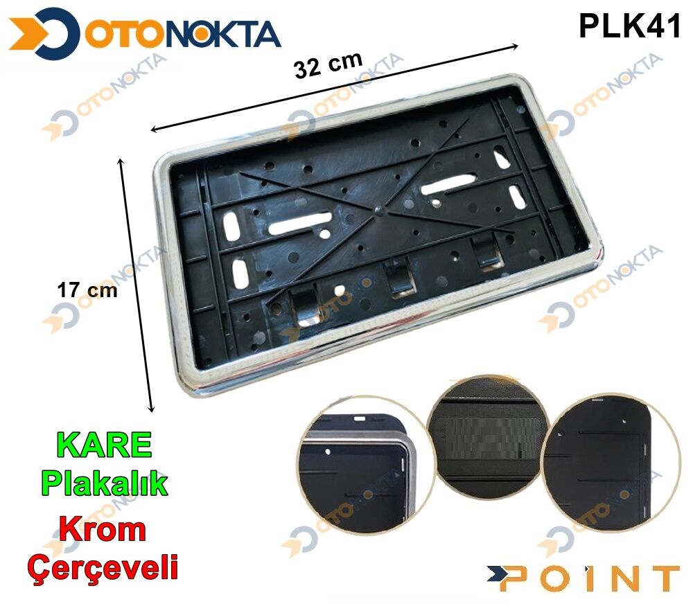 PLAKA ALTLIĞI TAKKOLAY KONSEPT KROM KARE