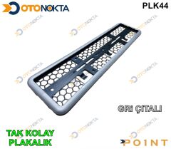 PLAKALIK PLASTİK TAKKOLAY GRİ ÇERÇEVELİ