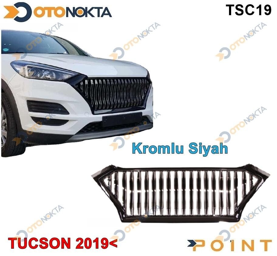 ÖN PANJUR HYUNDAİ TUCSON 2019 KROMLU SİYAH POİNT