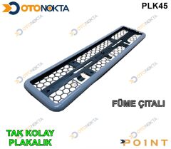 PLAKALIK PLASTİK TAKKOLAY FÜME ÇERÇEVELİ