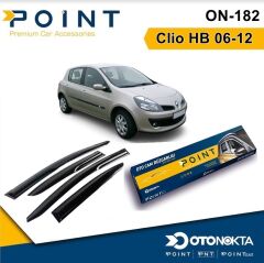 CAM RÜZGARLIĞI 4 LÜ   CLİO HB 06-12 İTHAL