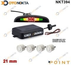 PARK SENSÖRÜ LEDLİ EKRAN BEYAZ 21MM OSC- SNT