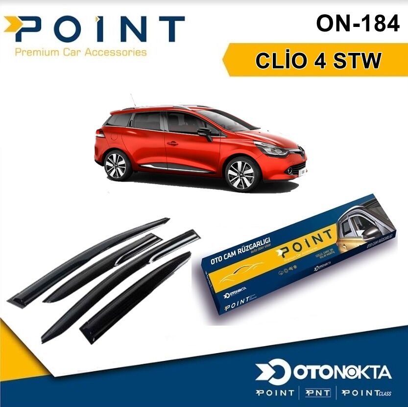 CAM RÜZGARLIĞI 4 LÜ  CLİO 4 STW 13 İTHAL