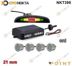 PARK SENSÖRÜ LEDLİ EKRAN GRİ 21MM OSC-SNT