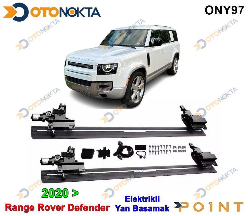 YAN BASAMAK ELEKTRİKİ RANGE ROVER DEFENDER 2020>PO