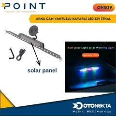 ARKA CAM VANTUZLU KAYARLI LED 12V İTHAL