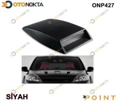 KAPUT ÜSTÜ HAVALANDIRMA DEKORU ÜNİVERSAL SİYAH