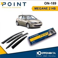 CAM RÜZGARLIĞI 4 LÜ   MEGANE 2 HB İTHAL