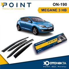 CAM RÜZGARLIĞI 4 LÜ   MEGANE 3 HB İTHAL