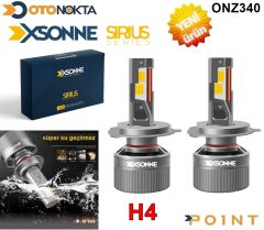 ZENON LED H4 12V ULTRA SİRİUS SERİ XSONNE POİNT