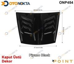 KAPUT ÜSTÜ DEKOR BÜYÜK SİYAH İTHAL POİNT