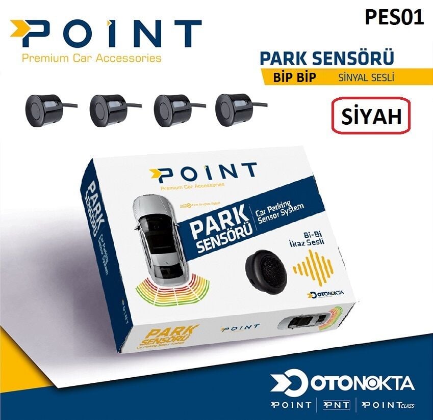 PARK SENSÖRÜ BUZZERLİ SESLİ  SİYAH POİNT