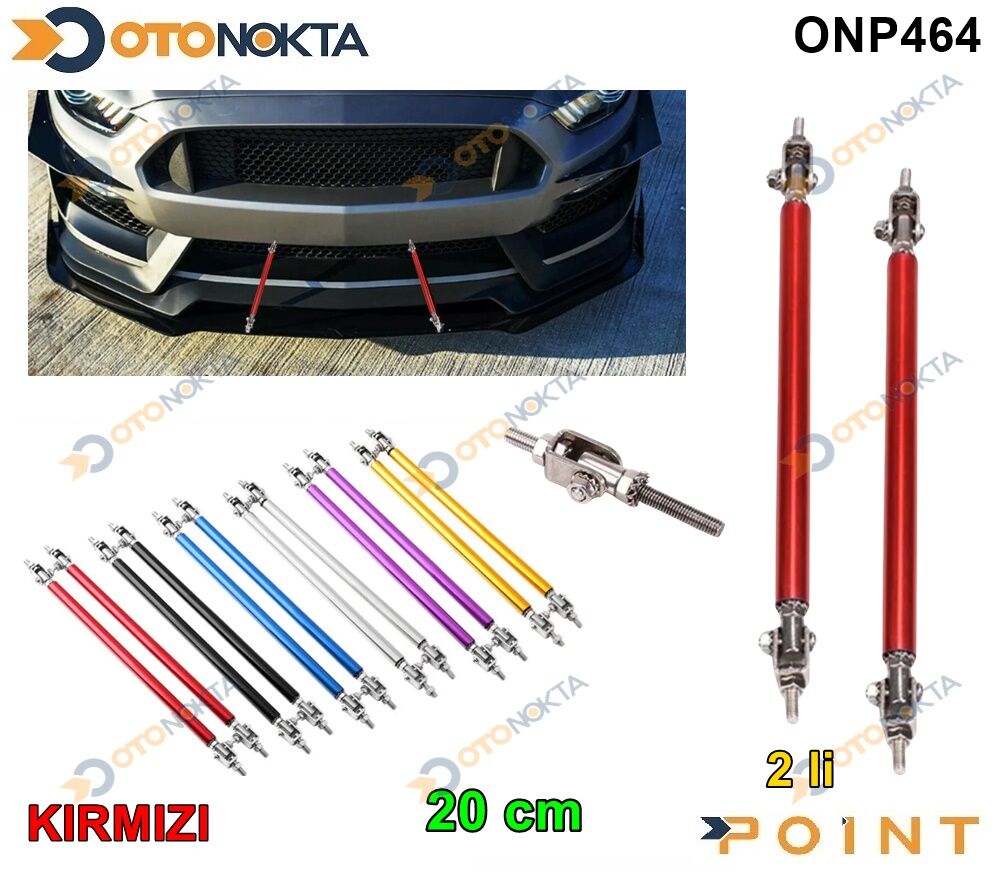 ÖN TAMPON LİP BAĞLANTI APARATI SÜSÜ 20CM KIRMIZI