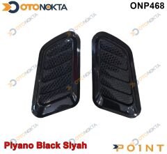 KAPUT ÜSTÜ HAVALANDIRMA X1 MODEL DAR SİYAH POİNT