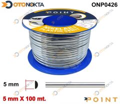 ÇITA ŞERİT RULO İTHAL 5MMX100MT KROM POİNT
