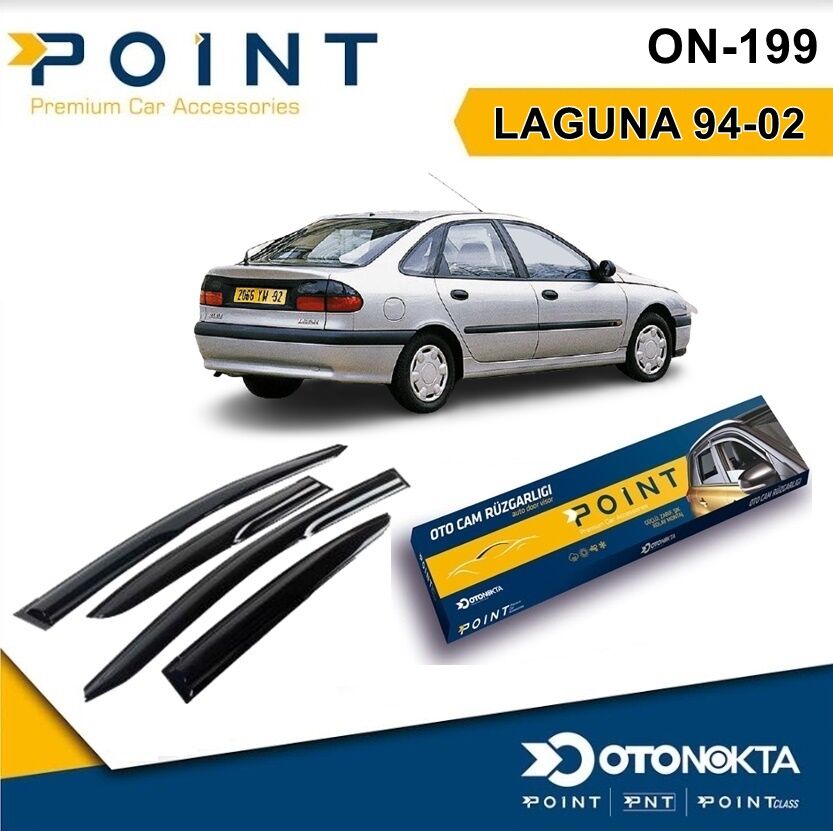 CAM RÜZGARLIĞI 4 LÜ   LAGUNA 94-02 İTHAL