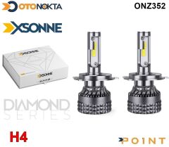 ZENON LED H4 12V DİAMOND SERİ XSONNE POİNT