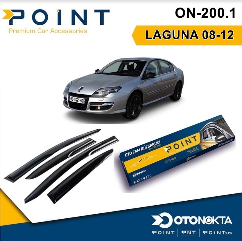 CAM RÜZGARLIĞI 4 LÜ LAGUNA 08-12 İTHAL