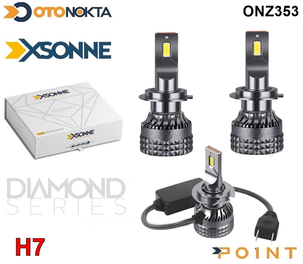 ZENON LED H7 12V DİAMOND SERİ XSONNE POİNT