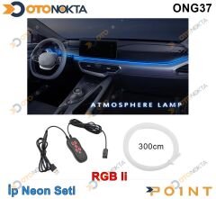 İP NEON LEDİ USB Lİ 7 RENK SESE DUYARLI 300 CM POİ