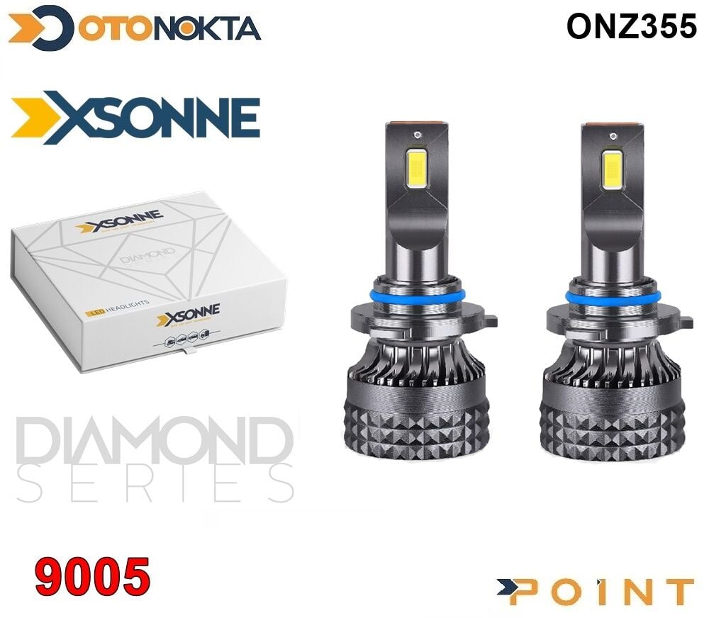 ZENON LED 9005 12V DİAMOND SERİ XSONNE POİNT