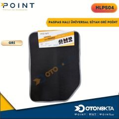 PASPAS HALI ÜNİVERSAL SİYAH GRİ POİNT