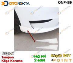 ÖN TAMPON KÖŞELERİ KORUYUCU 2 PRC BEYAZ İTHL KÜÇÜK