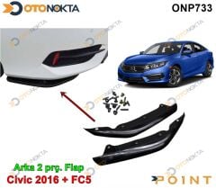 ARKA FLAP 2 PRÇ SİYAH SAĞ SOL CİVİC 2016+ FC5