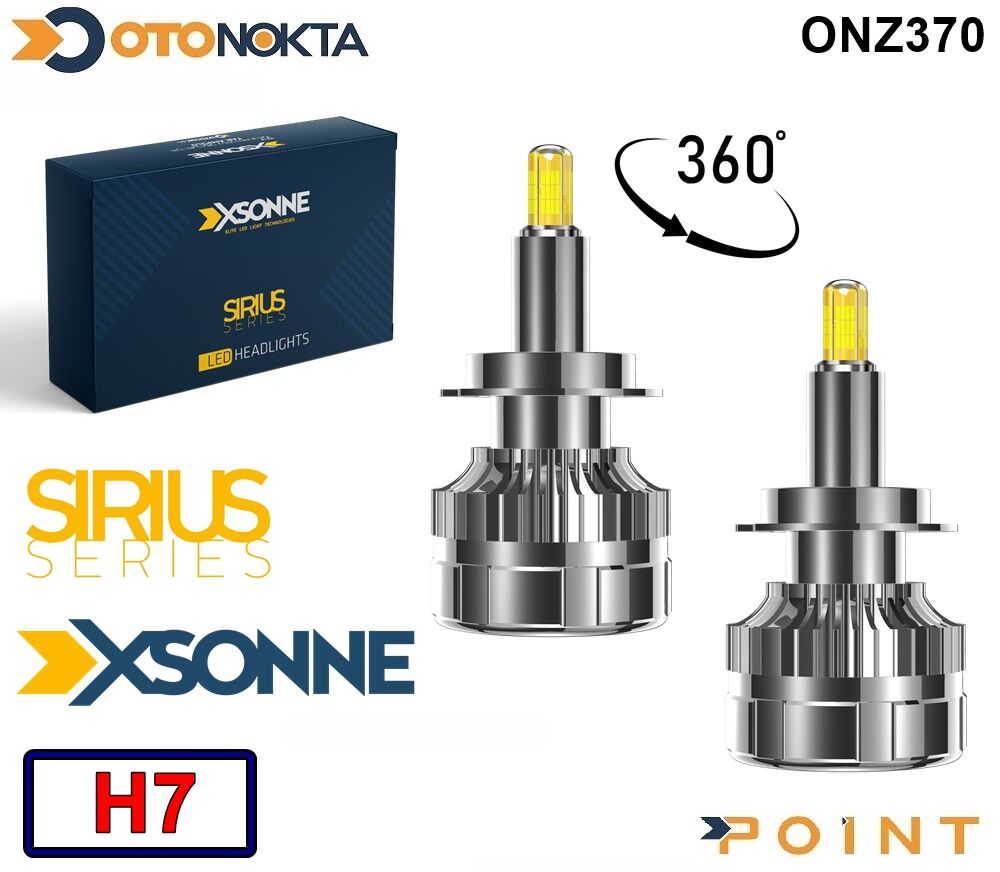 ZENON LED H7 360 DERECE MERCEK 36W XSONNE POİNT