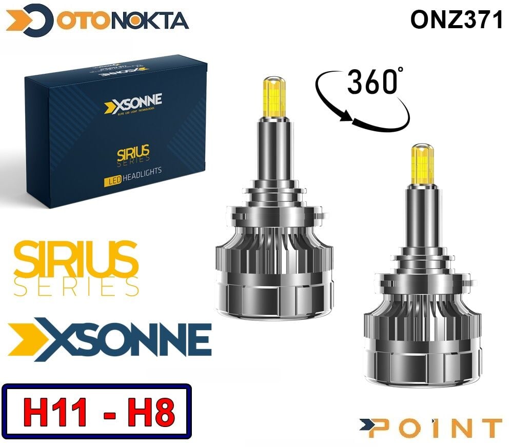 ZENON LED H11 360 DERECE MERCEK 36W XSONNE POİNT