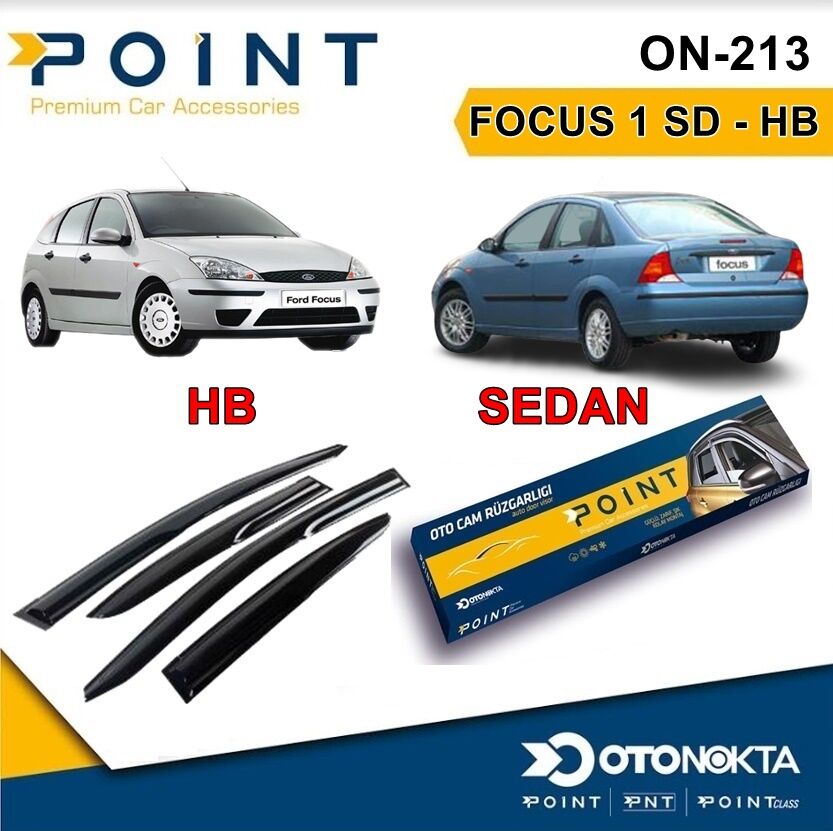 CAM RÜZGARLIĞI 4 LÜ   FOCUS 1 İTHAL