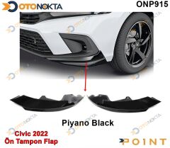 ÖN TAMPON ALTI 2 PRÇ ORJİNAL FLAP SİYAH CİVİC 2022