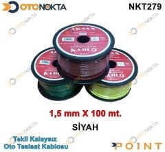 KABLO YASSI 1.5X100 MT KALAYSIZ TESİSAT KABLOSU