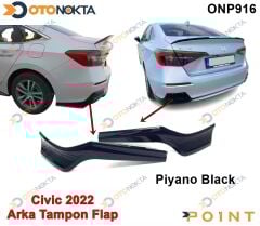 ARKA TAMPON  2 PRÇ ORJİNAL  FLAP SİYAH CİVİC 2022