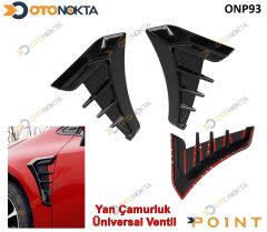 YAN ÇAMURLUK SPORT VENTİL ÇİZGİLİ SİYAH POİNT