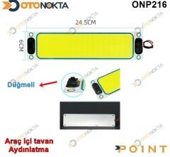 TAVAN DEKOR COB 90 LED 12€24V DÜĞMELİ BEYAZ POİNT