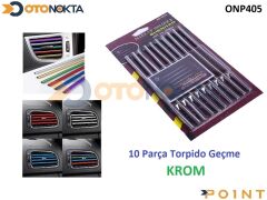 İP NEON IŞIKSIZ PETEĞE GEÇME KROM 10 PRÇ. POİNT