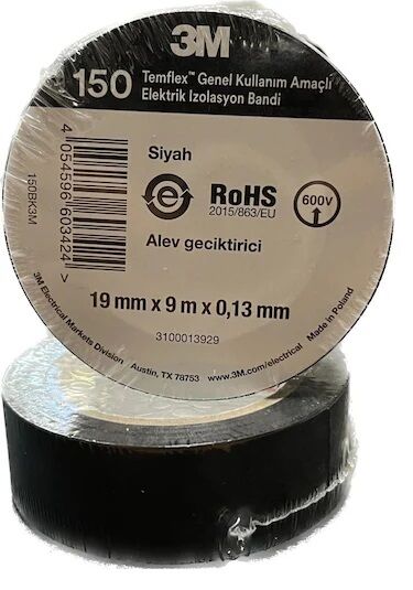 İZOLE BANT 18 mm 10 mt I. KALİTE