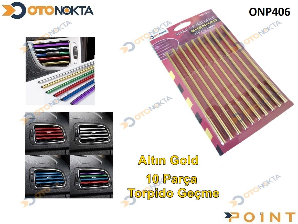 İP NEON IŞIKSIZ PETEĞE GEÇME GOLD 10 PRÇ. POİNT