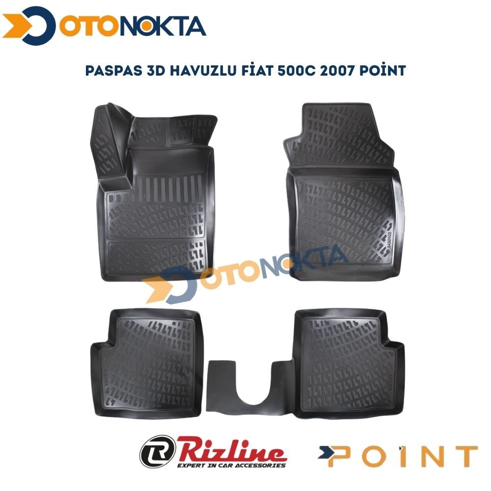 PASPAS 3D HAVUZLU FİAT 500C 2007 POİNT