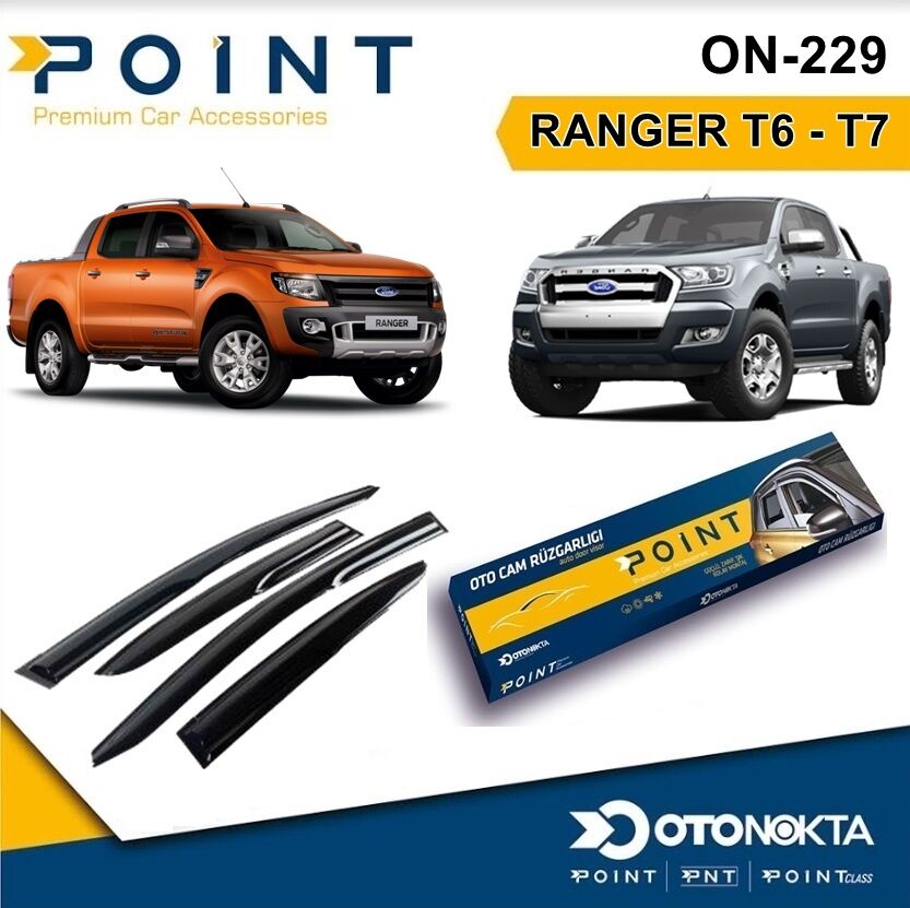 CAM RÜZGARLIĞI 4 LÜ  RANGER 2013 İTHAL