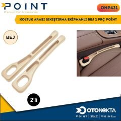 KOLTUK ARASI SIKIŞTIRMA EKİPMANLI BEJ 2 PRÇ POİNT