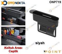 KOLTUK ARASI CEPLİK SİYAH PLASTİK İTHAL POİNT