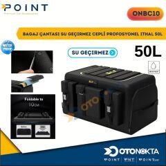 BAGAJ ÇANTASI 50 LT  FERMARLI SİYAH İTHAL