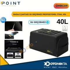 BAGAJ ÇANTASI 40 LT  FERMARLI SİYAH İTHAL