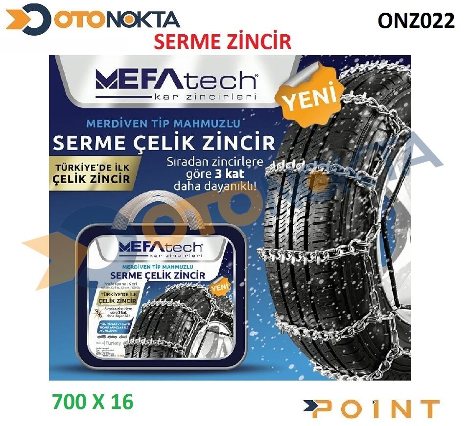 KAR ZİNCİR MERDİVEN TİP SERME ZİNCİR 700X16MEFATEC
