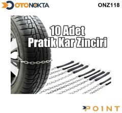 KAR ZİNCİRİ LASTİKLİ 10 PARÇA ÇELİK