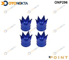 SİBOP KAPAĞI 4 LÜ KRAL TAÇI MAVİ POİNT