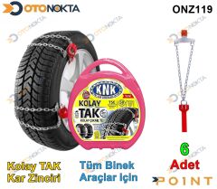 KAR ZİNCİRİ KOLAY TAK 6 PARÇA KNK